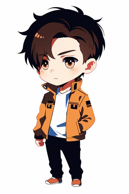 15685-762222472-Concept art, original character design, Q version of characters, 1boy, solo, male focus, chibi, brown hair, jacket, white backgr.png